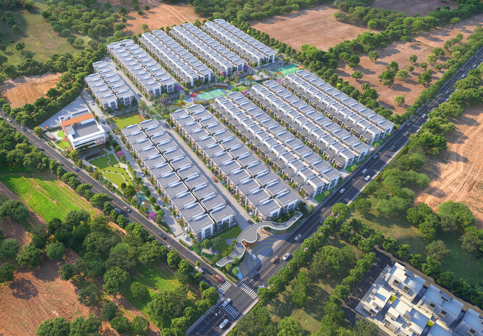 suprabhatha villas at kardanur - sslr infra developers - arealview