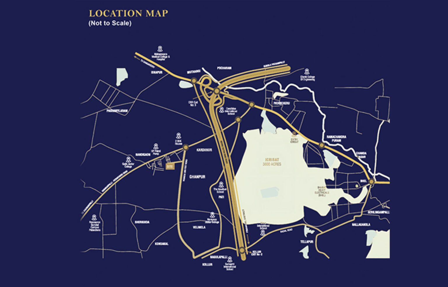 suprabhatha villas at kardanur - sslr infra developers - location